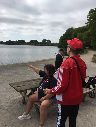 Acomb Hub visits talkin tarn