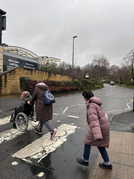 Journey Clients put hexham accessibility to the test