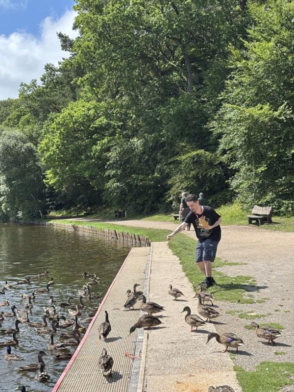 An thumbnail image for the news story about our visit to talkin tarn our visit to talkin tarn