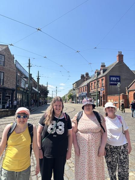 group 1900s town